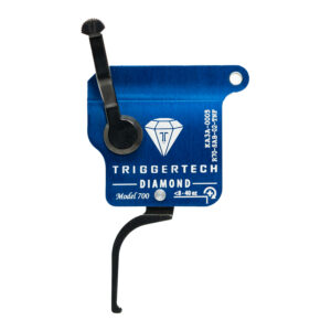 Blue TriggerTech Diamond rifle trigger assembly