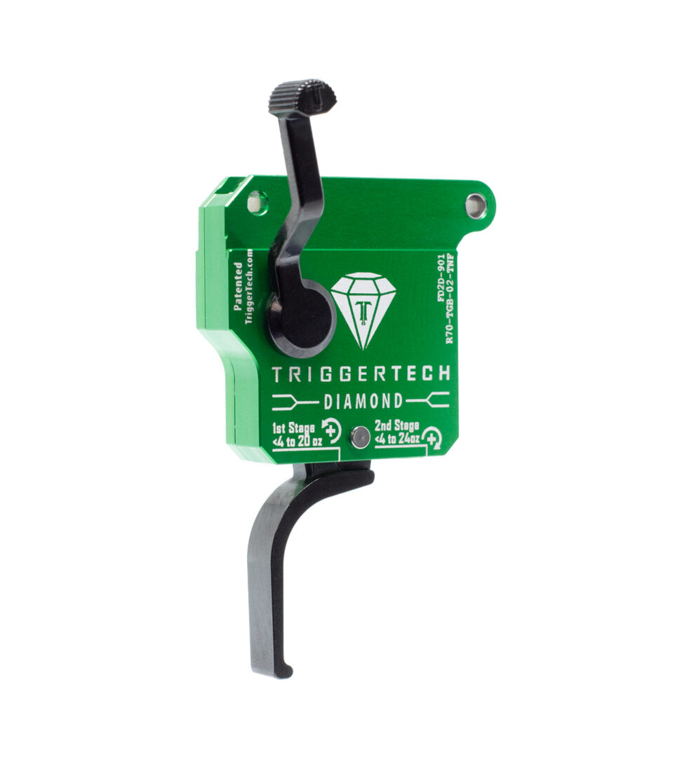 Green TriggerTech Diamond two-stage rifle trigger